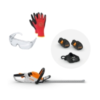 Akumulatorowe nożyce do żywopłotu STIHL HSA 40 zestaw z 2x akumulatorami AS 2 i ładowarką AL 1