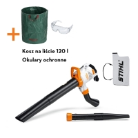 Odkurzacz elektryczny STIHL SHE 81 o mocy 1400 W z funkcją dmuchawy