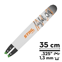 Prowadnica STIHL Light 04 o długości 35 cm, podziałka .325",  szerokość 1,3 mm