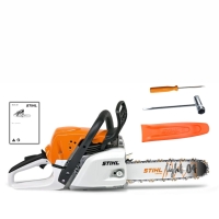 Pilarka spalinowa STIHL MS 231 o mocy 2,7 KM z silnikiem 2-MIX i prowadnicą 35 cm z łańcuchem RS PRO