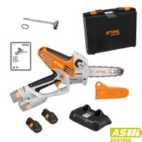 Przecinarka akumulatorowa STIHL GTA 40 w zestawie z 2x akumulatorami AS 2 i ładowarką  AL 5-2