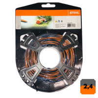 Żyłka tnąca skręcona STIHL Carbon High-Tech CF3 Pro 2,4 mm x 70 m do kos mechanicznych