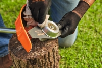 Zestaw montażowy noża tarczy STIHL do kos FS 55 - FS 240, rozmiar M10 x 1 mm montowanie noza.jpg