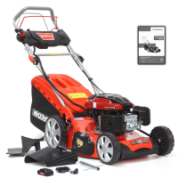 Kosiarka spalinowa Hortmasz HKS 450 NLE z napędem i elektrycznym rozruchem