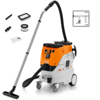 Odkurzacz przemysłowy SE 133 ME o mocy 1400 W do czyszczenia na sucho i mokro