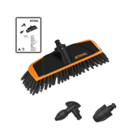 Zestaw do czyszczenia pojazdów, do myjek ciśnieniowych STIHL RE 90- RE 130 PLUS, złącze zatrzask do modeli do 2021 roku