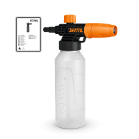 dysza do pianowania stihl re 80-re 140 plus-skład zestawu