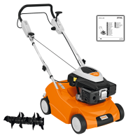 Wertykulator  spalinowy STIHL RL 540,  szerokość robocza 38 cm