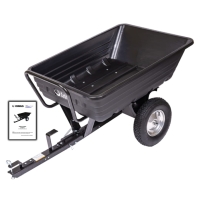 Przyczepka ogrodowa do traktora Cedrus SP 22111, ładowność 225 kg