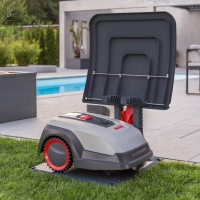 alko garaz zadaszenie stacji ladujacej do robotow koszacych alko robolinho 350 W, 520 W, 550 W, 822 W, 1300 W, 1423 W, 2323 W ladowanie robota.jpg