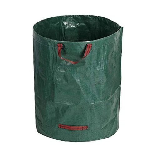 worek kosz ogrodowy 120l z uchwytami na liscie galezie trawe pokos odpady ogrodowe i budowlane.jpg