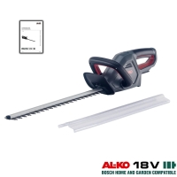 Nożyce akumulatorowe do żywopłotu AL-KO HT 1845 18 V Comfort, listwa tnąca 45 cm, bez akumulatora i ładowarki 