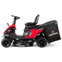 traktor ogrodowy koszacy rider  hortmasz hrs lx 66 m l224  z koszem 150 l bok lewy.jpg