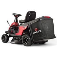 traktor ogrodowy koszacy rider  hortmasz hrs lx 66 m l224  z koszem 150 l tyl z koszem.jpg