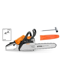 Pilarka spalinowa STIHL MS 162 o mocy 1,6 KM z silnikiem 2-MIX i prowadnicą 35 cm z łańcuchem PMM3