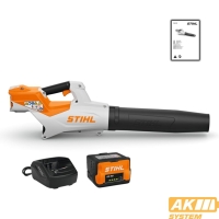 stihl bga 50 dmuchawa akumulatorowa reczna prędkość powietrza 55 ms, przepływ powietrza 770 m3h w zestawie z akumulatorem stihl ak 20 i ladowarka stihl al101.jpg
