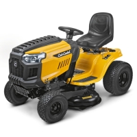 cub cadet lt1 ns92 traktor ogrodowy koszacy z wyrzutem bocznym widok z lewej.jpg