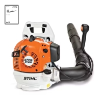 Dmuchawa plecakowa STIHL BR 200 spalinowa, prędkość powietrza 67 m/s, przepływ powietrza 800 m3/h