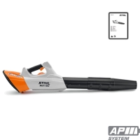 Dmuchawa akumulatorowa ręczna STIHL BGA 100, prędkość powietrza 81 m/s, przepływ powietrza 840 m3/h, bez akumulatora i ładowarki