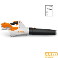 Dmuchawa akumulatorowa ręczna STIHL BGA 60, prędkość powietrza 69 m/s, przepływ powietrza 780 m3/h, bez akumulatora i ładowarki