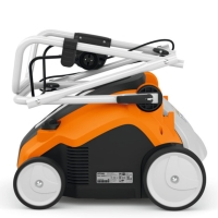 stihl rle 240 wertykulator areator elektryczny, moc 1500w, szerokość robocza 34 cm, z koszem 50 l, zlozony.jpg