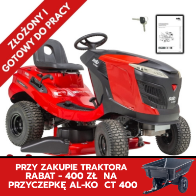 Traktor ogrodowy AL-KO T 15-93,3 HDS-A Comfort z wyrzutem bocznym
