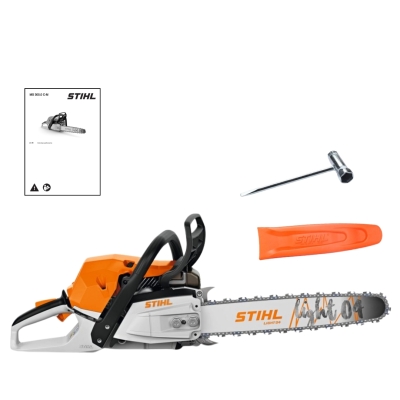 Pilarka spalinowa STIHL MS 300 o mocy 4,5 KM z silnikiem 2-MIX i prowadnicą 40 cm z łańcuchem RS PRO