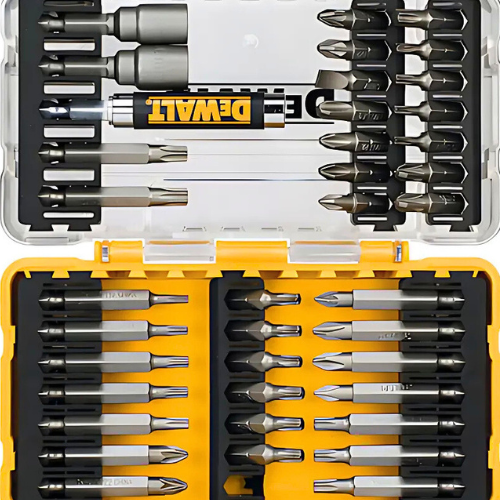 Zblizenie na końcówki w zestawie dt70717 dewalt