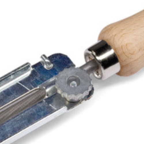 mechanizm do wymiany pilnika w prowadniku stihl