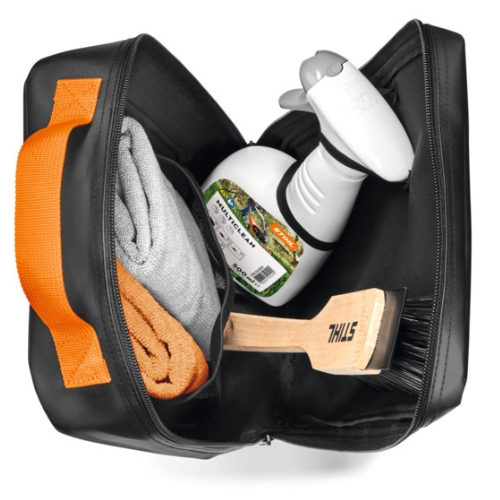 zestaw rozszerzony stihl care and clean do czyszczenia robotow koszacych i kosiarek wygodne etui do przechowywania