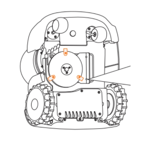 instrukcja wymiany nozy ostrzy tnacych w robotach koszacych segway