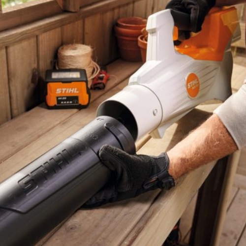 stihl bga 50 z ak 20 i al 101 demontowana łatwo rura w dmuchawach akumulatorowych stihl