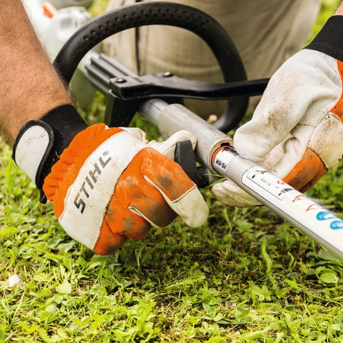 stihl kma 130 r uchwyt dzielony do latwego transportu w kombimotorach stihl
