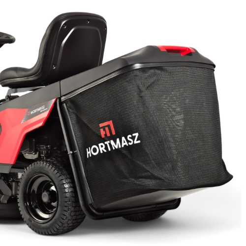 hortmasz hrslx66ml224 kosz ma trawe o pojemnosci 150l w traktorkach koszacych hortmasz