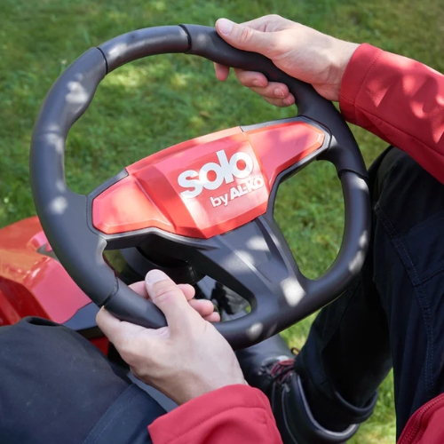 alko e rider r 74.5 li 36v w zestawie z akumulatorami 4x8ah wygodna i bezpieczna praca z traktorkami na baterie alk