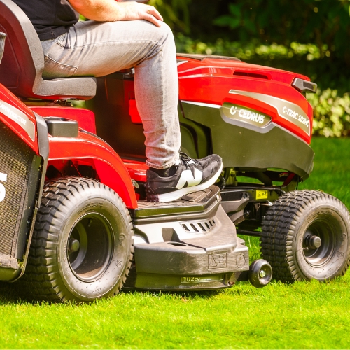 cedrus c-trac-102-hc szerokie kosisko ze zlaczem do mycia w traktorkach ogrodowych cedrus